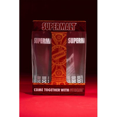Supermalt Glassware